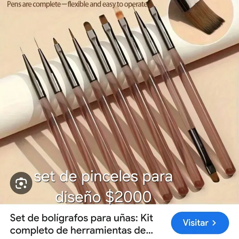 Pinceles de diseños