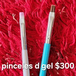 Pinceles de gel 