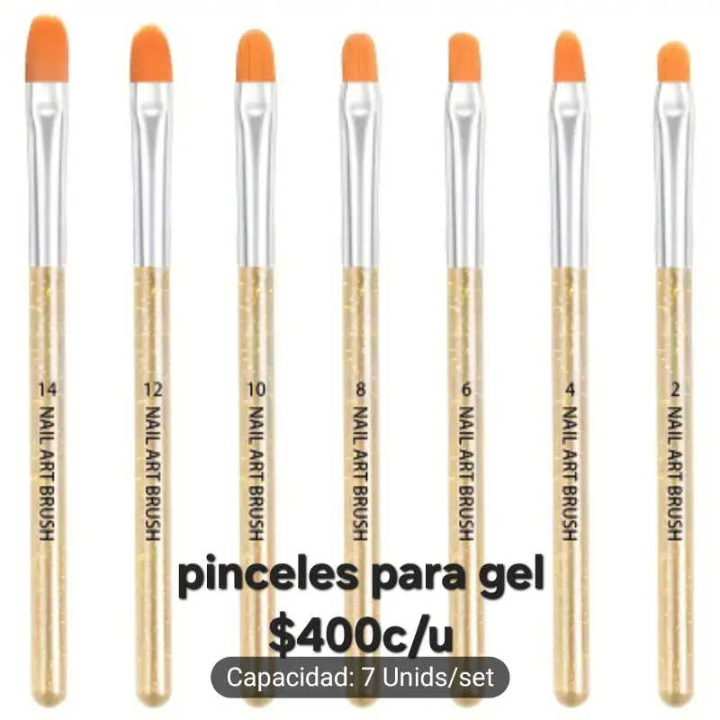 Pinceles para gel