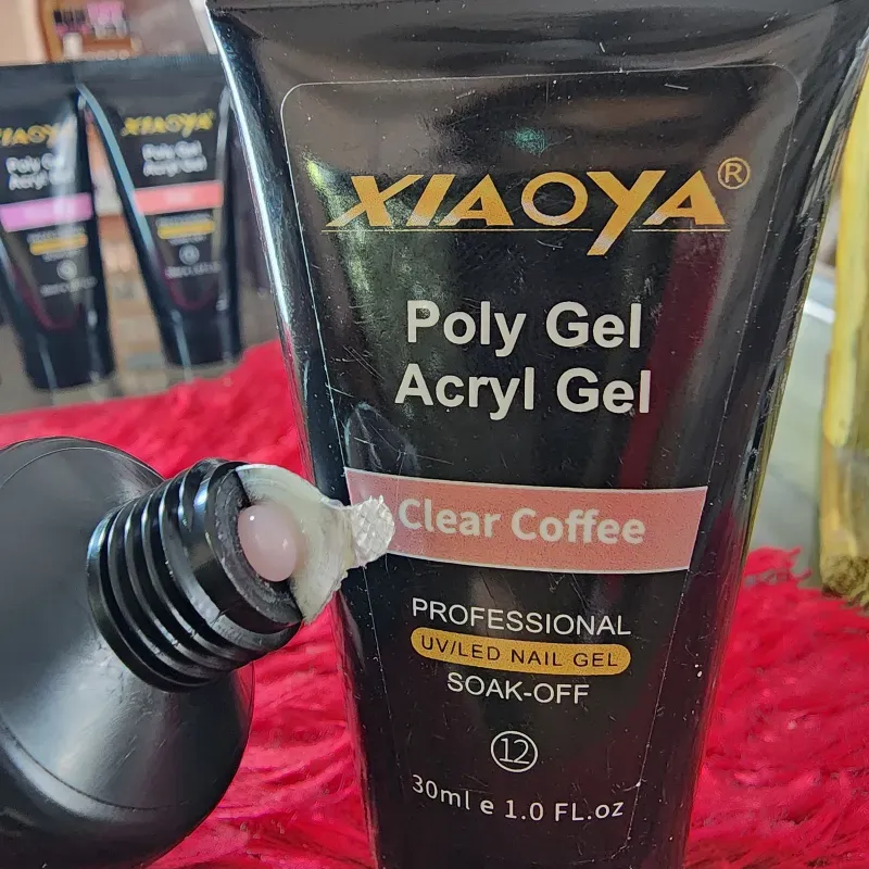 Poligel clear coffe