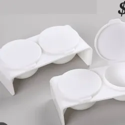 Recipiente para líquido y polvo 