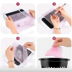 Papel filtro de respuesto para extractor de polvo