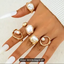 Set de 5 anillos para fotos