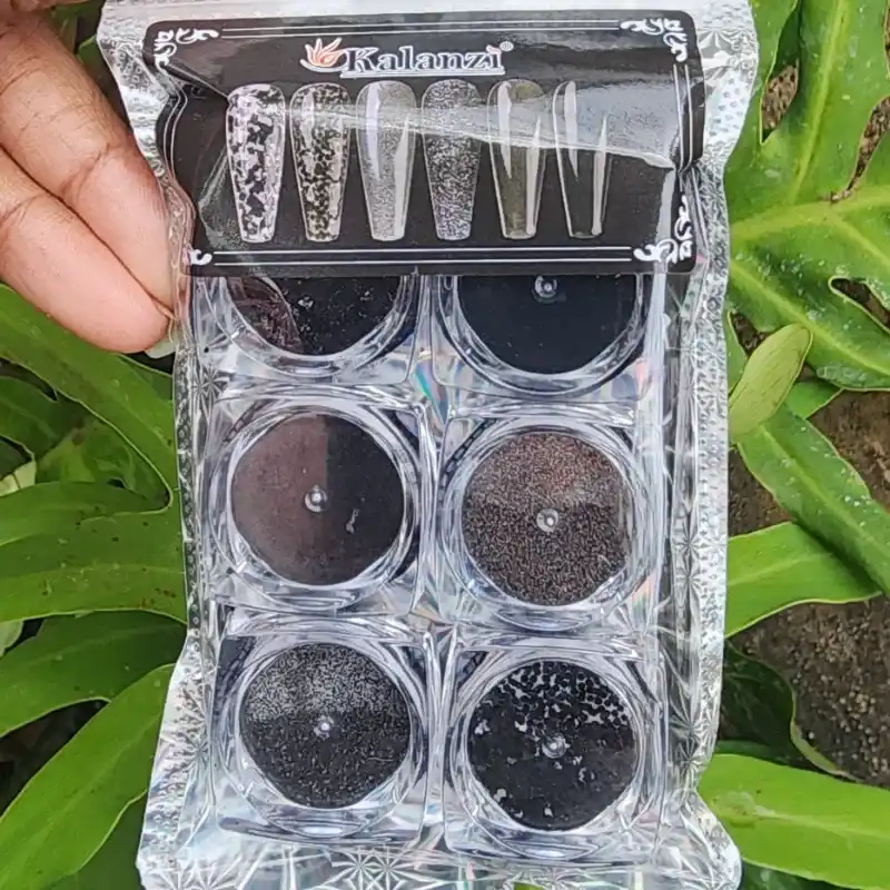 Set de 6 efectos negros