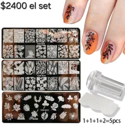 Set de cuños con sus placas