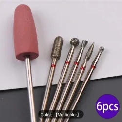 Set de fresas para manicura rusa