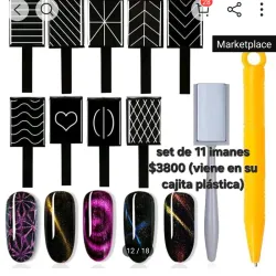 Set de imanes para ojo de gato