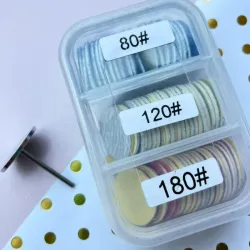 Set de lijas para carcañales