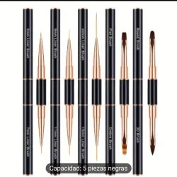 Set de pinceles dobles para diseños