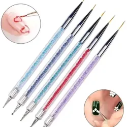 Set de Pinceles liner con puntero