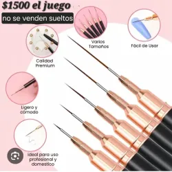 Set de pinceles liner