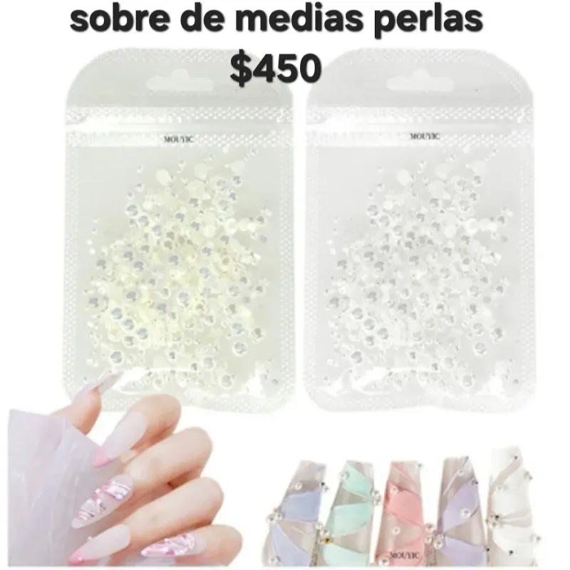 Sobre de medias perlas 