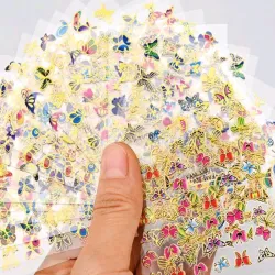 Stiker de mariposas