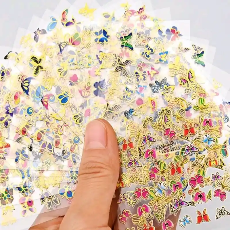 Stiker de mariposas