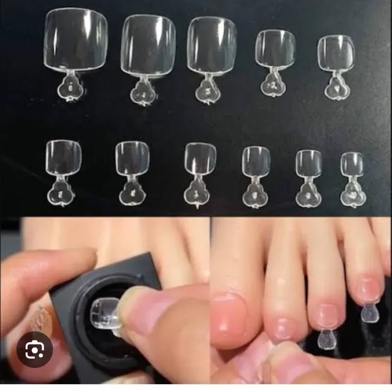 Tips soft gel para pies