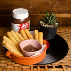 Churros con Nutella