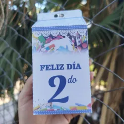 Caja MILK sencilla Fin de curso