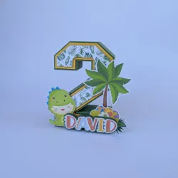 Centro de Mesa. Temática: Dino 