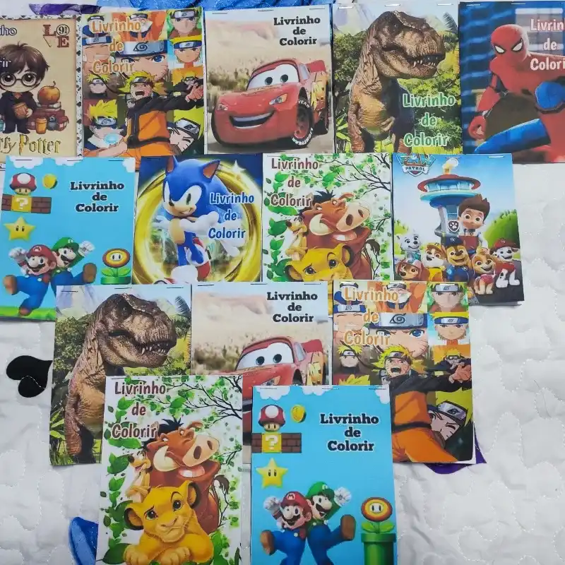 LIBROS DE COLOREAR (12) (PAPEL) 