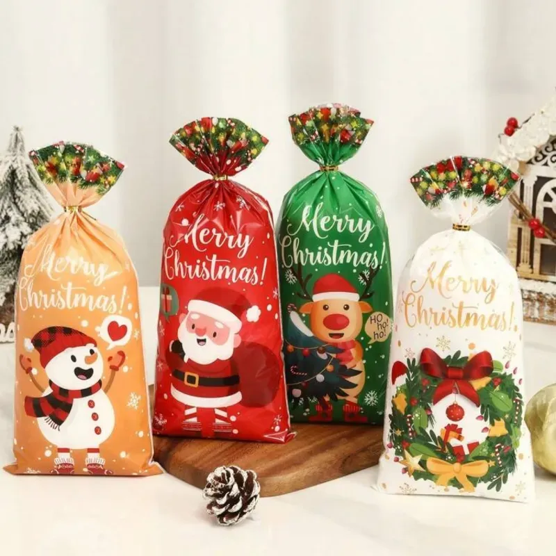 Bolsas navideñas 100 piezas