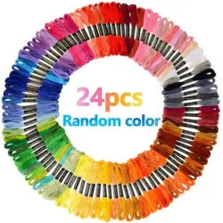 Pack de hilos Mouliné (24 colores)