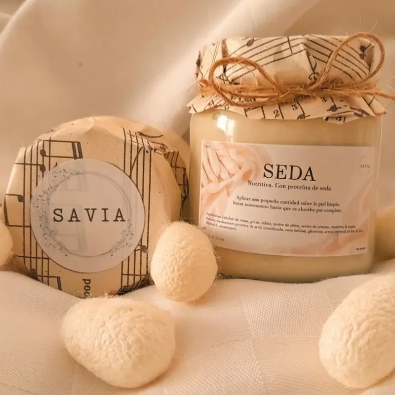 SEDA 🌸 Crema Facial y Corporal con Proteína de Seda Hidrolizada