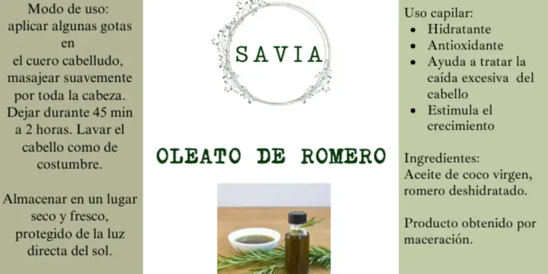 OLEATO DE ROMERO 30 ml