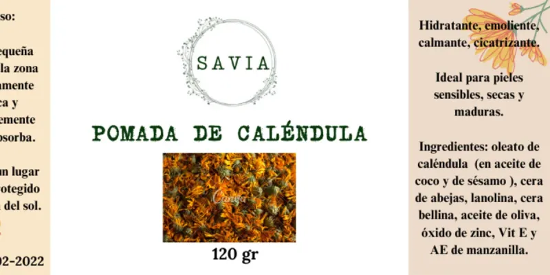 POMADA DE CALÉNDULA
