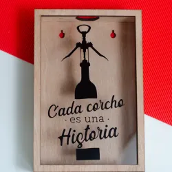 Caja para corchos 