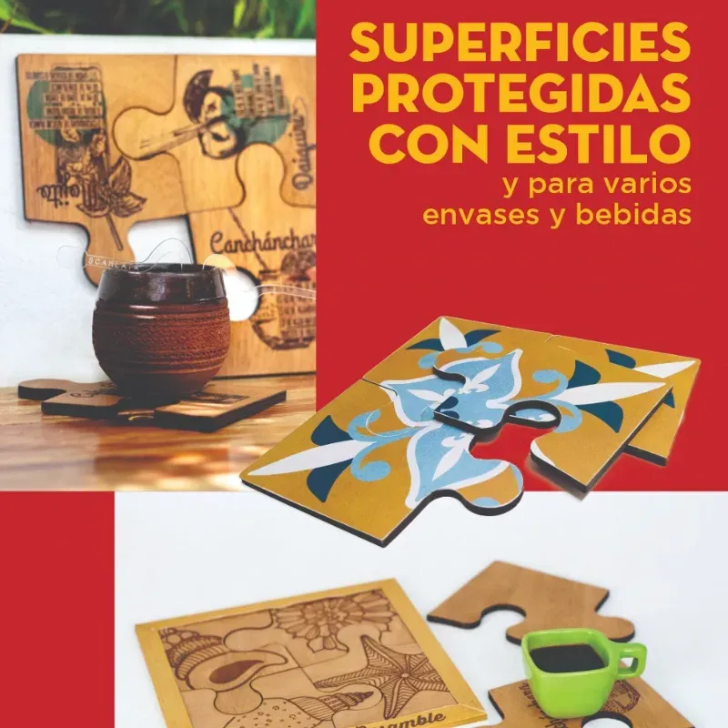 Posavasos ensamble 