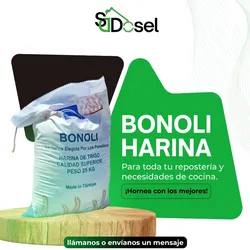 Harina Trigo Bonoli 25kg