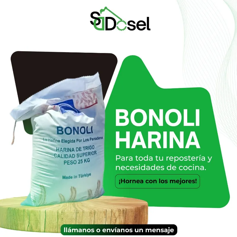 Harina Trigo Bonoli 25kg