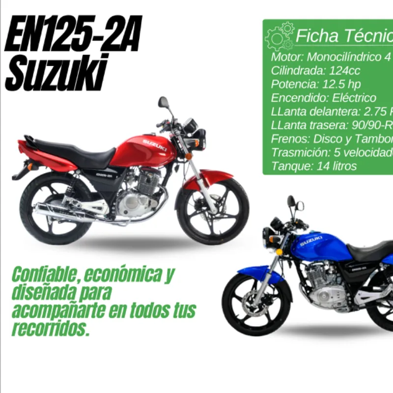 Moto Suzuki EN125-2a
