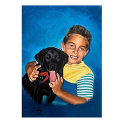 Retrato personalizado 13x18cm