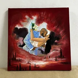 Retrato personalizado 30x30cm