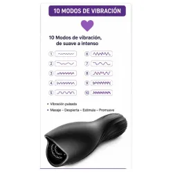 Estimulador vibratorio recargable