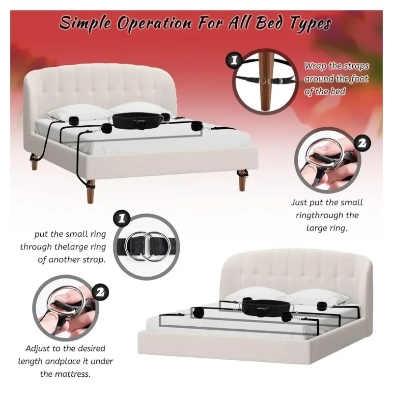 Kit de bondage para parejas