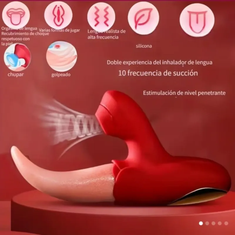Lengüita Realista con Succionador