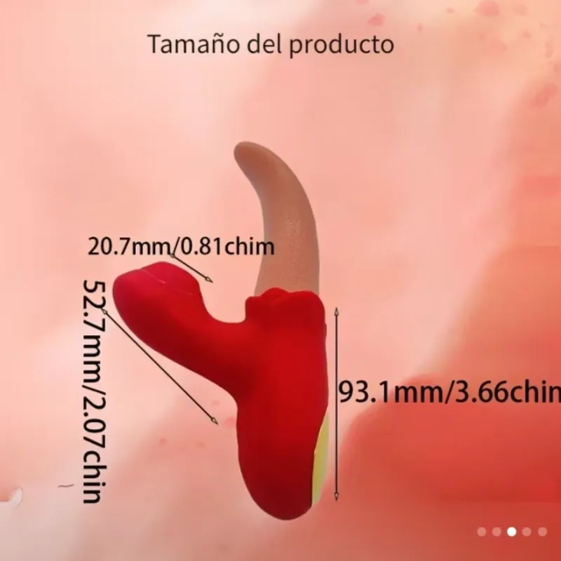 Lengüita Realista con Succionador