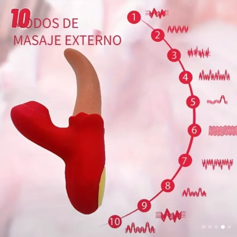 Lengüita Realista con Succionador