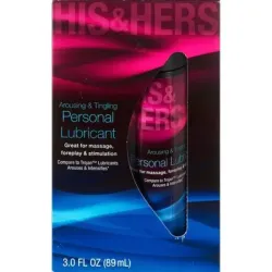 Lubricante personal con efecto estimulante