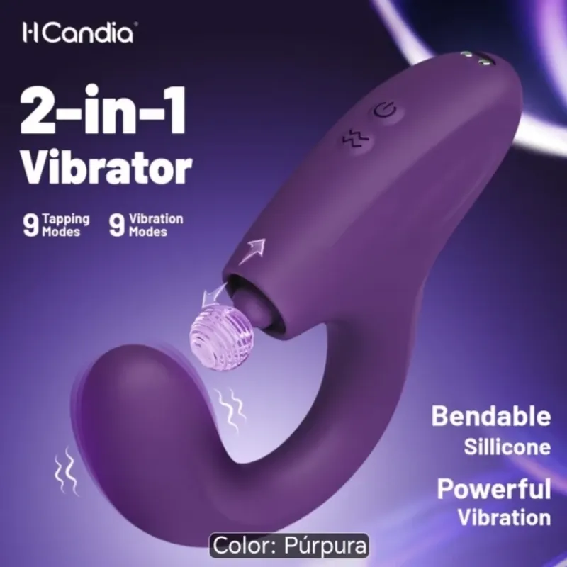 Vibrador 2 en 1 HCandia