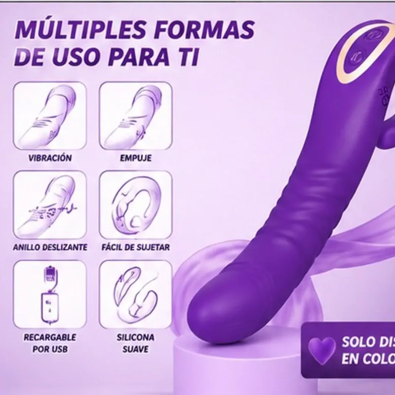 VIBRADOR 3 EN 1