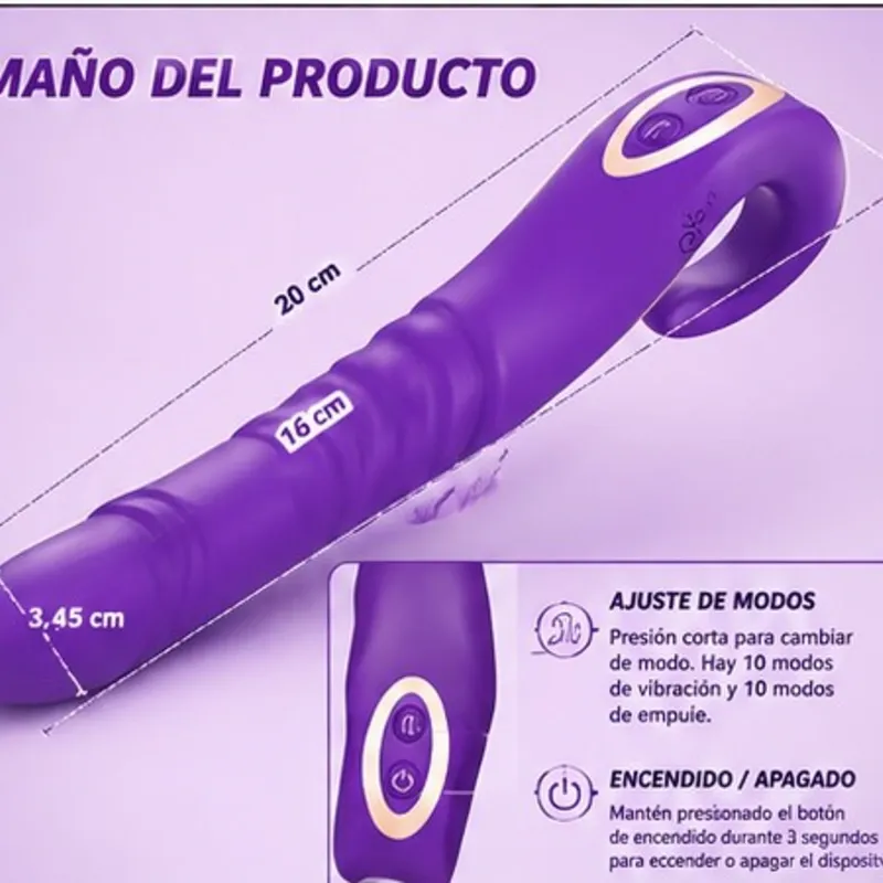 VIBRADOR 3 EN 1
