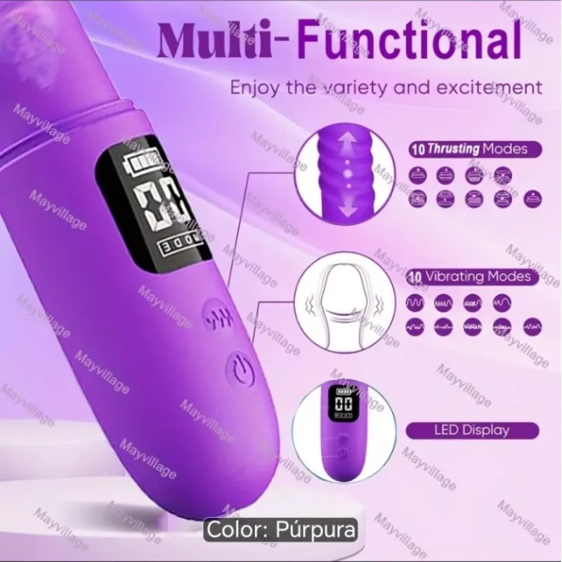 Vibrador Automático 3 en 1