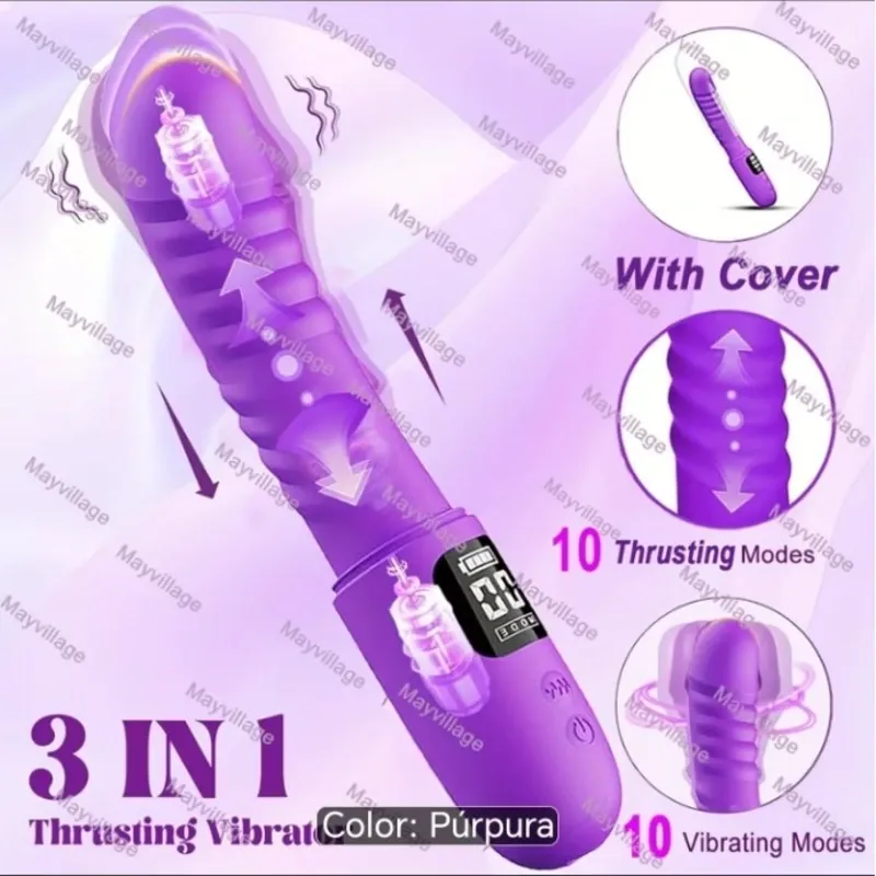 Vibrador Automático 3 en 1