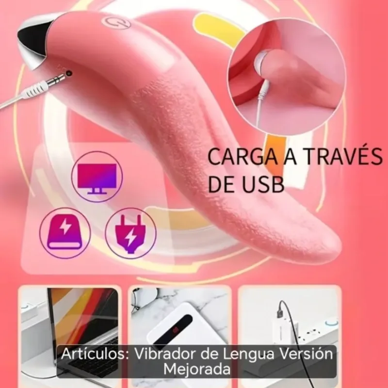 Vibrador de lengua