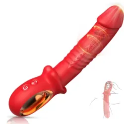 Vibrador estimulador con movimiento