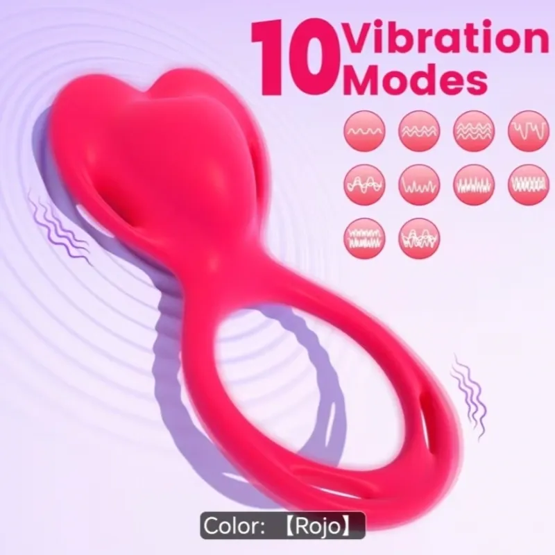 Vibrador manos libres para parejas