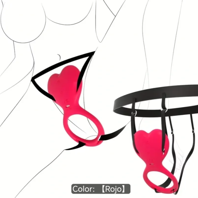 Vibrador manos libres para parejas